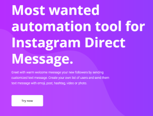 instagram auto direct message