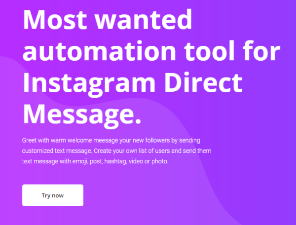 instagram auto direct message
